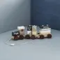 Mobile Preview: Kids Concept 1000140 - Holz-Eisenbahn Lokomotive Zug Edvin mit Holzklötzen Geburt Geburtstag personalisiert